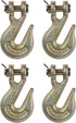 Clevis Grab Hook, 4,700 LBS Working Capacity, Grade 70, Compatible with 5/16" Tow Chain, Package of 4