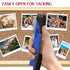 Metal Stapler Heavy Duty - 50 Sheet Capacity with 1750 Staples, Blue Full Strip Stapler for Office & Classroom