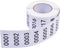 Inventory Labels - Consecutive Number Stickers 1-1000, Product Claiming, Moving Box Numbering, 0.75" x 1.5"