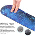 Wrist Rest for Computer Keyboard and Mouse Pad Support, Ergonomic Memory Foam Set for Typing Relief