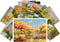 Vintage PostCards 24 pcs Country Garden Landscapes Rural Pastoral Vintage Painting