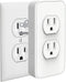Power by SimplySmart Home, Dual Outlet Timer/Automation, USB Charger, Nightlight, Snap on, Smart Home, App