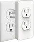Power by SimplySmart Home, Dual Outlet Timer/Automation, USB Charger, Nightlight, Snap on, Smart Home, App