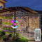 ZAIYW Dual Color Curtain Lights 20ftx10ft 600 LED Christmas Curtain Lights with