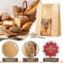 IMagicoo 25 (25, 14.2"x8.3"x3.6") Pcs Bread Bags for Homemade Bread, Paper Sourdough Bags with window, Large Bakery