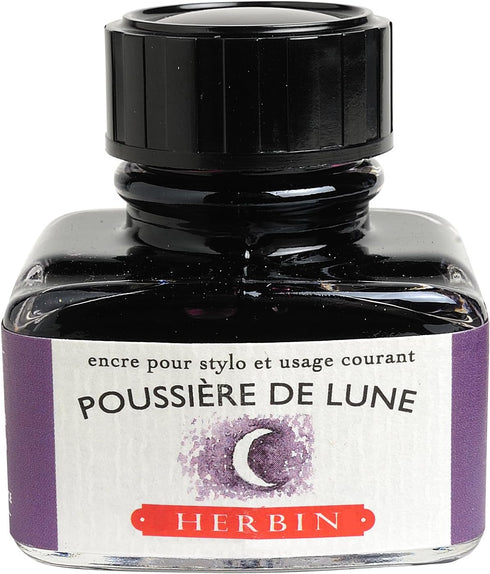 Herbin J Fountain Pen Ink - 30 ml Bottled - Poussiere de Lune, 1.01 Fl Oz (Pack of 1)