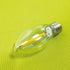 Meconard C9 LED Replacement Christmas Light Bulb, 25 Pack, Shatterproof, E17 Base, Commercial Grade, Warm White