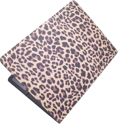 Portfolio Clipboard with Storage, Leather Binder Nursing Clipboard Padfolio for Women, Cute Foldable Office Supplies