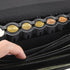 BSTKEY Pack Euro Coin Holder Coin Dispenser, Fanny with Banknote Waiters Purse Coin Sorter Coin Organizer, Black Coin