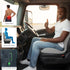 Zamerry Memory Foam Office Chair Cushion for Sciatica Pain Relief Ergonomic Seat Cushions for Office Chairs, Desk Chair