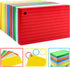 600Pcs 3x5 Inch 3 5 MotBach Colored Index Cards Flash Cards with Rings Lined Note Card Flashcards, Colorful Ruled Card