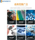 0.008mm 120M Non-Insulated Superfine Silver Jump Wire, Phone Motherboard Fingerprint Jump Wire Soldering Pure Copper