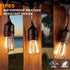 12Ft Commercial 11W S14 Bulbs Waterproof Outdoor String Lights - Grade Patio Lights Heavy Duty Light String Hanging