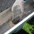 DEAYOU 12 Pack Gutter Guard Strainer, Rustproof Downspout Rain Protector for Leaf Debris Blockage