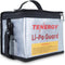 Tenergy Fire Retardant Lipo Zipper Bag for Charging and Storing Lipo Battery
