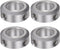 4pcs Shaft Collar Set Screw, 13mm Bore Aluminum Alloy, 22mm OD, 8mm Width for Wheel Barrow Axle, CNC Machine Tools