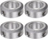 4pcs Shaft Collar Set Screw, 13mm Bore Aluminum Alloy, 22mm OD, 8mm Width for Wheel Barrow Axle, CNC Machine Tools