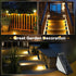 BKBB PPBB (8, Solar Step Lights for Outside, Solar Stair Lights Outdoor Waterproof, Deck Step Lights for Fence, Patio