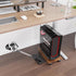 4 CPU Stand with Caster Wheels - Fits PC, Printer, Most Computer Towers - Office, Home, Planter Caddies, Dog Bowl Stand