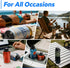 6-Pack 202/206 (2.08 2.32IN Soda Can Lids Reusable BPA-Free Can Covers for Soda, Beer & Energy Drinks, Universal Fit