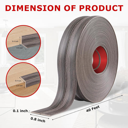 0.8 40 Flexible Wall Corner Protector Moulding Trim Peel and Stick Wall Corner Guards Edge Protector Self Adhesive