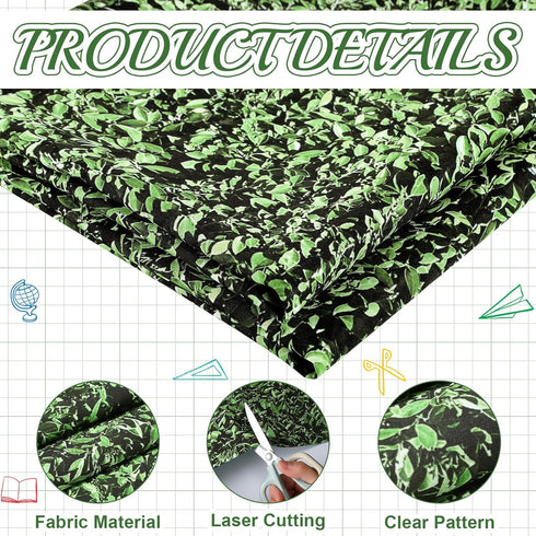 Bulletin Board Fabric 48'' x 107'', Class Fabric for Everyone is Welcome Classroom Background Decor, Crafts
