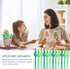 Outus 24 Pieces Cactus Shaped Roller Pens, Green Cactus Pens with Black Gel Ink for Classroom and Office Supplies (Cute