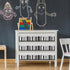 65.6 FYSUIMU Ft Back to School Bulletin Board Border Black White Book Bookshelf Die Cut Border Trim Roll for First Day