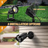 5W 110V IP65-3000K 5ft (2 Pack) LemonBest Landscape Lights - Outdoor Spotlight - Waterproof Warm White LED Landscape