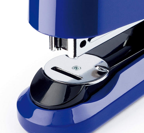 Novus B4fc Compact Flat Clinch Stapler, 50 Sheet Capacity, German Engineered, Staple|Pin|Tack, 25 Yr. Warranty (Blue)