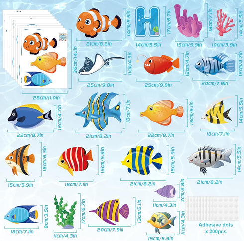 Bulletin Board Decorations Summer Cutouts Chalkboard Under The Sea Beach Classroom Bulletin Board Decor Welcome Bulletin Board Decorations Set Posters for School Elementary Office Teacher Supplies
