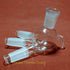 24/40 Cow-Shaped Glass Distillation Receiver Adapter for Lab Use