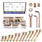 Glarks 253Pcs M6 Baby Bed Crib Screws Hardware Replacement Kit, M6x25/35/45/55/65/75/85MM Hex Socket