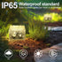 MLKNK 6 Pack Solar Brick Lights-Outdoor Solar Lights for Yard-Solar Brick Landscape Path Light LED Light Brick Garden