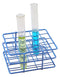 EISCO Blue Epoxy Coated Steel Wire Test Tube Rack, 20 Holes, Outer Diameter Permitted 18-20mm