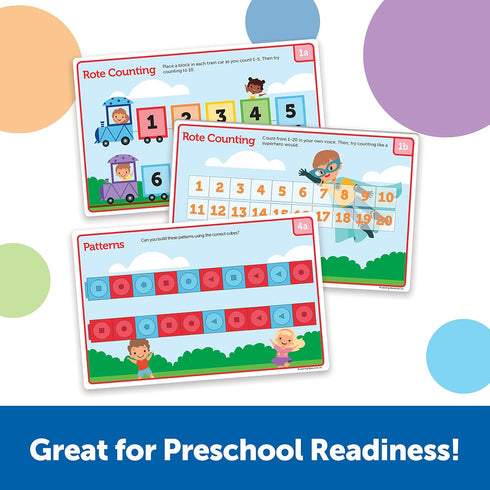 Set Learning Resources MathLink Cubes Preschool Math Activity - Classroom Must Haves, Teacher School Supplies, Toddler