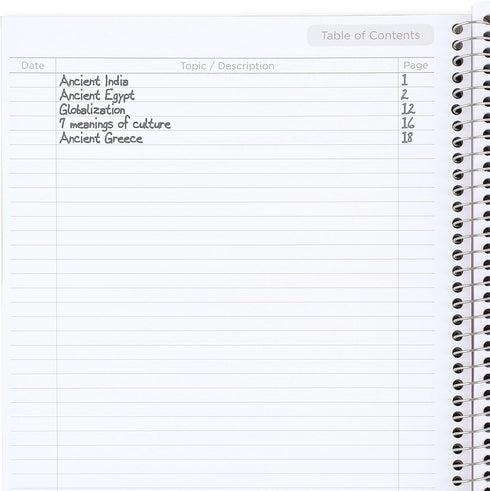 Five Star Interactive Notetaking Spiral Notebooks, 3 Pack, 1-Subject, College Ruled Paper, 11" x 8-1/2", 100 Sheets, Customizable Cover, Black, Amethyst Purple, Harvest Yellow (820196-ECM) by Five Star