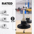2 Inch Disc Pad Holder with ¼” Shank, Die Grinder Sanding for Roloc, Quick Change Medium Disc Attachments - 2 Pack by