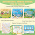 JIXZEN 3 1-3, 2-4, Reward(15 Potty Training Chart with Animal Themes Potty Training Stickers, Fun Potty Reward Chart