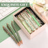 Sherr 7 Pcs Fancy Pens for Women, Cute Sparkly Glitter Pens, 10 Pcs Black Ink Refills, Journaling Gifts