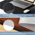 Zakia 32x16 Desk Mat Wireless Charging Mouse Pad Large Journey Desk Pad Mat with Wireless Charger Waterproof Black