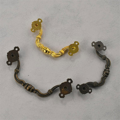 COOLHOOD Drawer Rings Pulls Zincs Alloy Dressers Knob Cupboard Handle Vintage Furniture Handle Bedsides Cabinet Pull