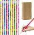 Fancy Land Inspirational Pencils 50PCS Wooden Pencil with Eraser Motivational Sayings Classroom School Teacher Award for Kids by Fancy Land