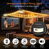 3 1 19 30s 32.8 TOHETO Camping String Lights, in Upgraded Retractable RGB Outdoor String Lights with Lighting Modes