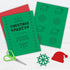 8.5" 11" 100 24 lb/89 (00575) Crafted by PrintWorks Christmas Paper x - Sheets - Red and Green Paper - Ideal for School