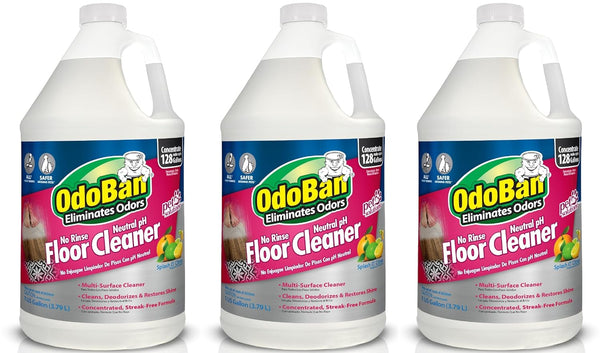 OdoBan Pet Solutions No Rinse Neutral pH Floor Cleaner Concentrate, Made in