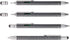 Troika Construction Ballpoint Pen, Metallic Anthracite