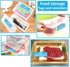 wootile Rectangle Keep Refrigerated Stickers, Waterproof Shipping Labels 0.5 X 1.5 Inch, 500 Adhesive Labels
