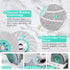 Grinding Cutting Diamond Blade - 4-1/2"/115mm Diamond Grinding Wheel for Shaping Porcelain, Tile, Ceramic