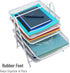 Mind Reader 5-Tier Paper Tray Desktop Organizer File Storage Metal Mesh White